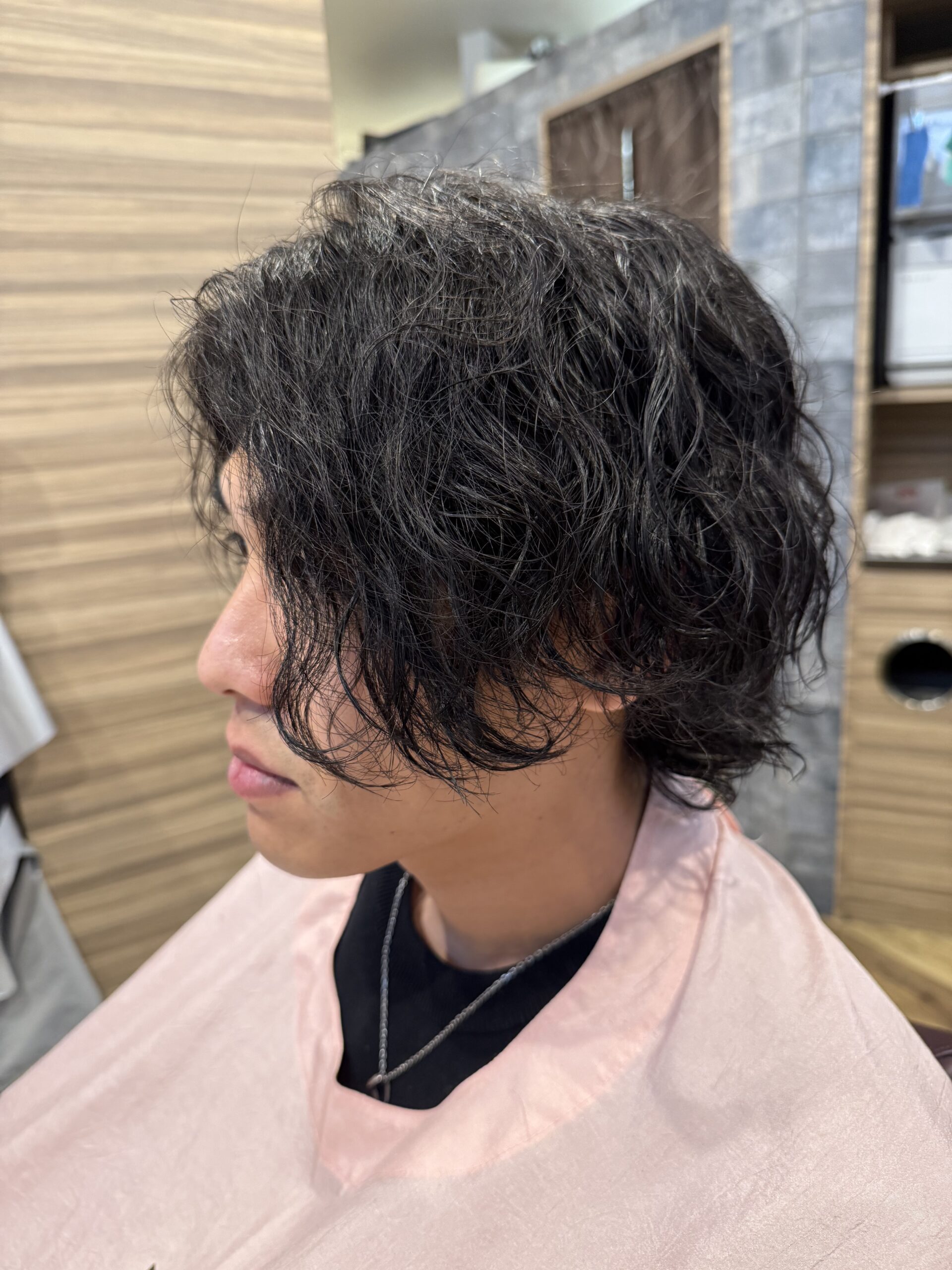 おしゃれ感MAX!波巻きウルフ