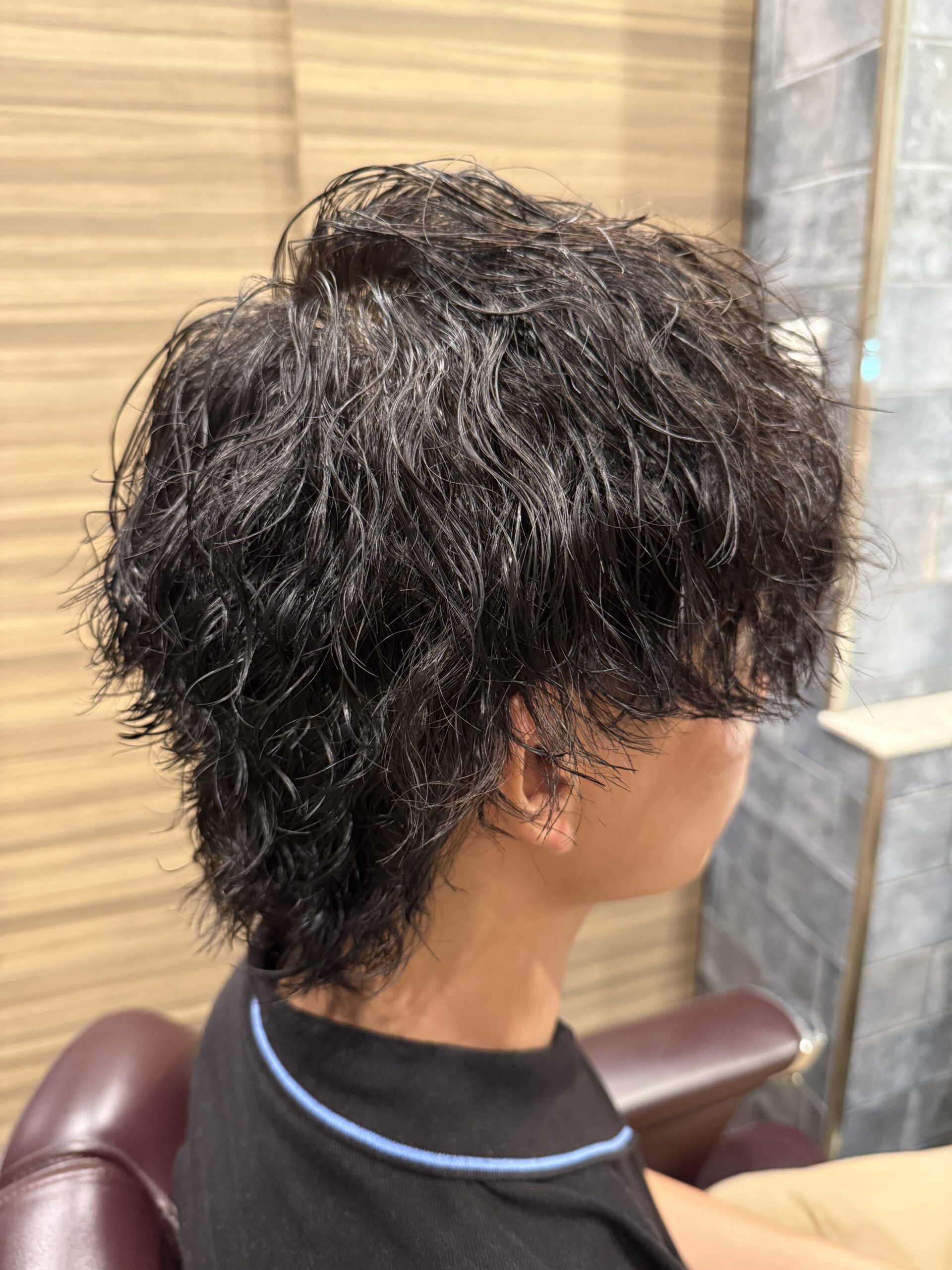 波巻き×ツイストスパイラルパーマmixマッシュウルフ