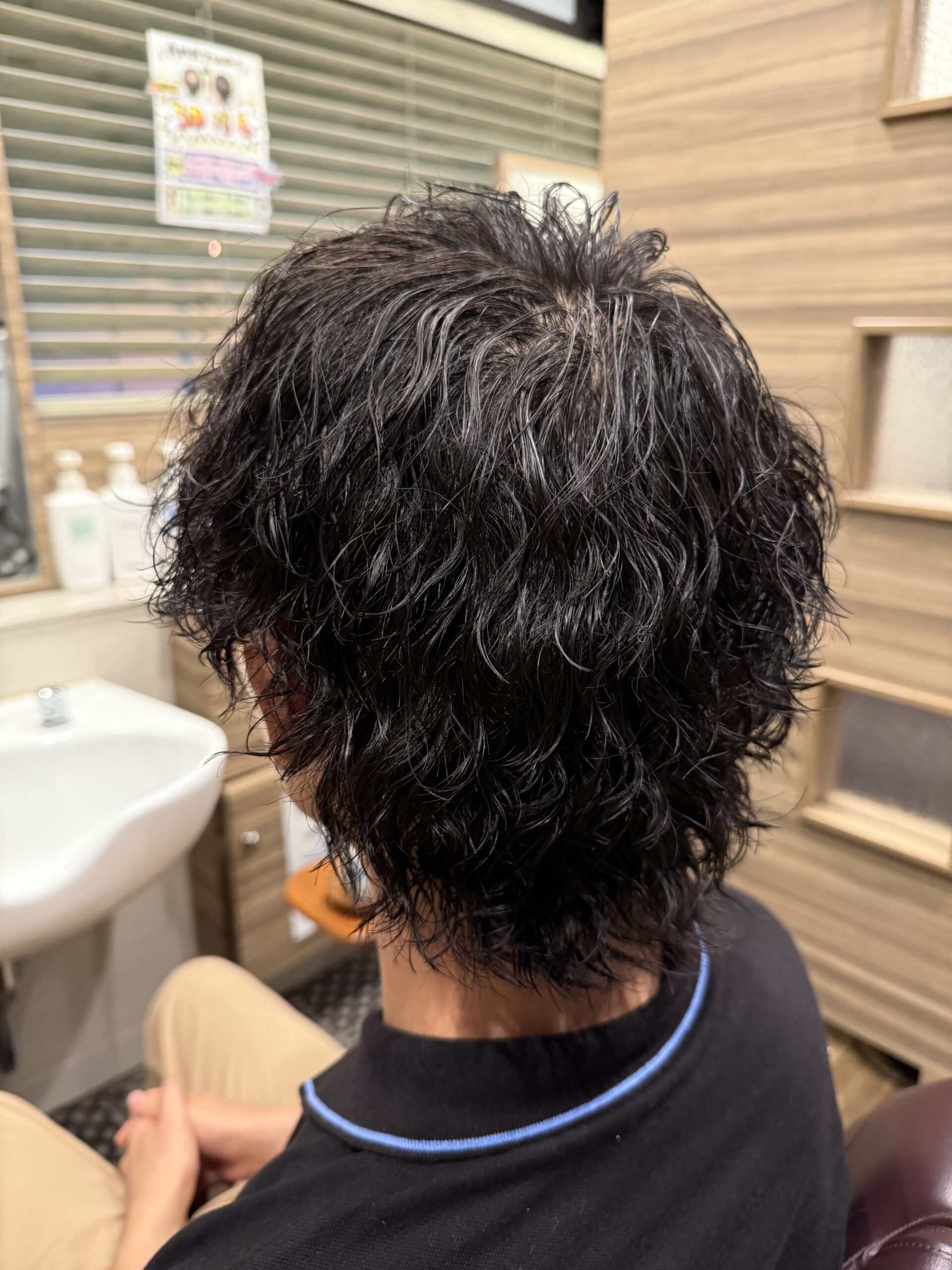 波巻き×ツイストスパイラルmixパーママッシュウルフ