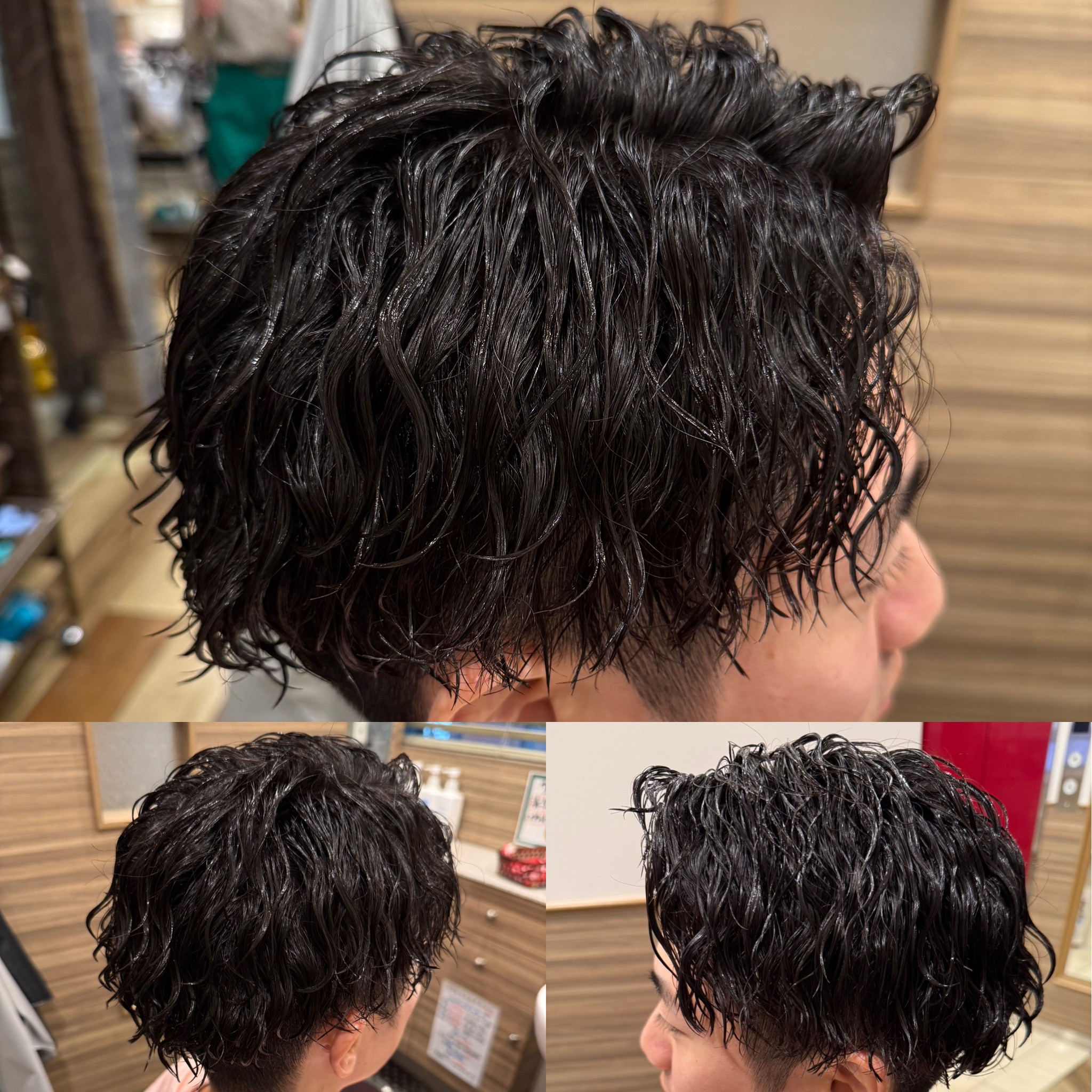 ビジネスツイストスパイラルパーママッシュ